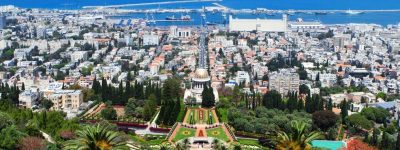 Bahai Gardens in Haifa Israel